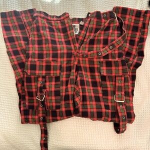 The ragged priest size xs plaid pants